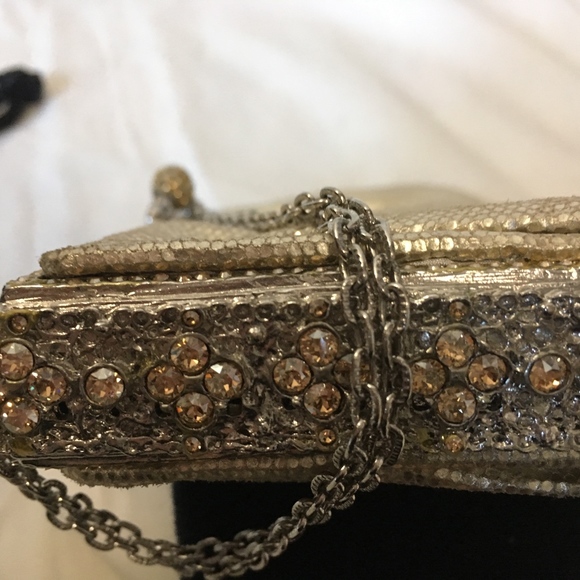 Clara Kasavina Gold Crystal Evening Clutch - Picture 2 of 6
